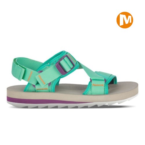 Merrell Alpine Strap Sandalen Damen Mintfarben [DE-TSAUQ]